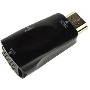 Переходник HDMI - VGA(G) J3.5-J3.5 конвертер 