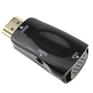 Переходник HDMI - VGA(G) J3.5-J3.5 конвертер 