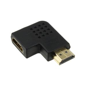 Переходник HDMI-HDMI(G) угловой, плоский