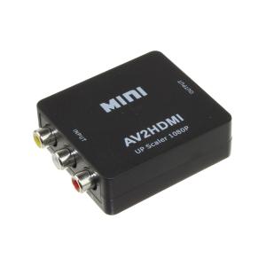 Переходник HDMI(G) - 3RCA(G)-input конвертер 