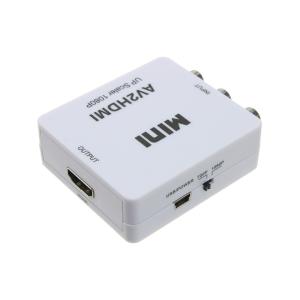 Переходник HDMI(G) - 3RCA(G)-input конвертер белый