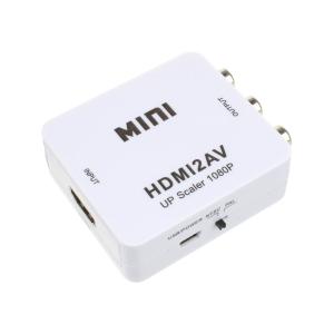 Переходник HDMI(G) - 3RCA(G)-output конвертер, белый