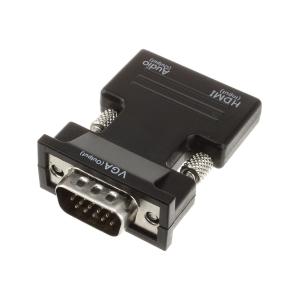 Переходник HDMI(G) - VGA J3.5-J3.5 конвертер 