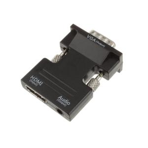 Переходник HDMI(G) - VGA J3.5-J3.5 конвертер 