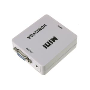 Переходник HDMI(G) - VGA(G)-output конвертер белый