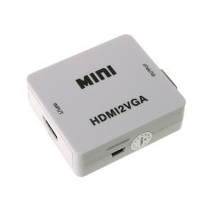 Переходник HDMI(G) - VGA(G)-output конвертер белый