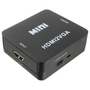 Переходник HDMI(G) - VGA(G)-output конвертер черный