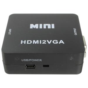 Переходник HDMI(G) - VGA(G)-output конвертер черный