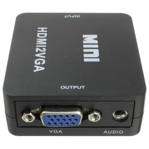Переходник HDMI(G) - VGA(G)-output конвертер черный