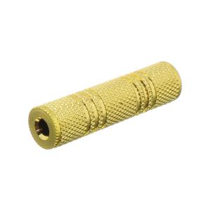 Переходник J3.5(G)-J3.5(G) stereo gold metall