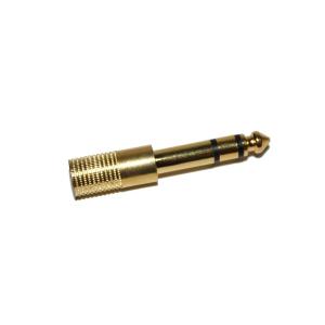 Переходник J3.5(G)-J6.3 Gold stereo