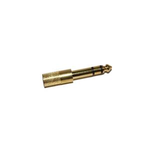 Переходник J3.5(G)-J6.3 Gold stereo