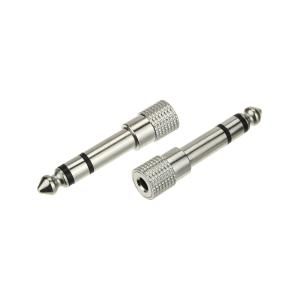 Переходник J3.5(G)-J6.3 Metal Stereo