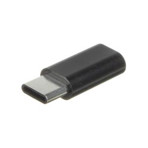 Переходник microUSB(G)-USB 3.1 Type C, черный