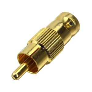Переходник RCA-BNC(G) gold metall