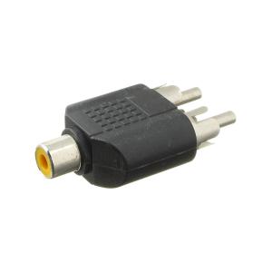 Переходник RCA(G)-2RCA