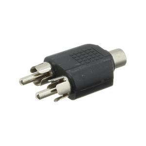 Переходник RCA(G)-2RCA