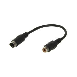 Переходник RCA(G)-SVHS гибкий 4PIN