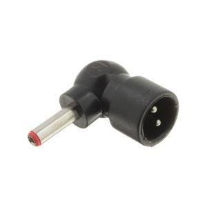 Переходник штекер питания 3.5*1.4 - на 2 pin, углом, var.2