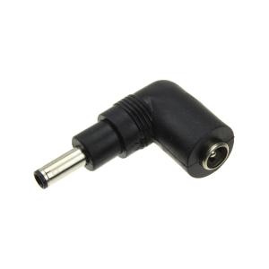Переходник Штекер питания 4.5*3.0*0.5 - на гнездо питания 5.5*2.1, угловой