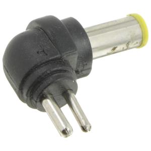 Переходник штекер питания 5.0*3.0 штырь внутри - на 2 pin, углом