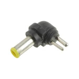 Переходник штекер питания 5.0*3.0 штырь внутри - на 2 pin, углом