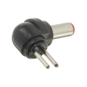 Переходник штекер питания 5.5*1.7 - на 2 pin, углом