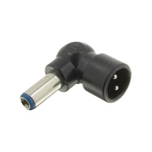 Переходник штекер питания 5.5*2.1 - на 2 pin, углом, var.2