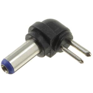 Переходник штекер питания 5.5*2.1 - на 2 pin, углом