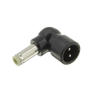 Переходник штекер питания 5.5*2.5 - на 2 pin, углом, var.2