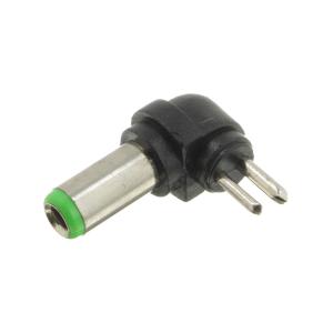 Переходник штекер питания 6.3*3.0 - на 2 pin, углом