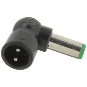 Переходник штекер питания 6.3*3.0 - на 2 pin, углом, var.2