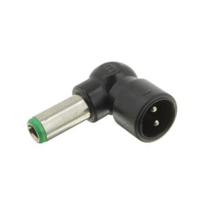 Переходник штекер питания 6.3*3.0 - на 2 pin, углом, var.2