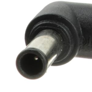 Переходник штекер питания 6,5*4,5 - на гнездо питания 5,5*2,1 штырек внутри, совместимый с Sony Viao, углом