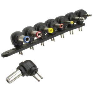 Переходник штекер питания 8 штук - на 2 pin, углом var.2