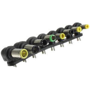 Переходник штекер питания 8 штук - на 2 pin, углом, var.4