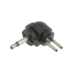 Переходник штекер питания J2.5 - на 2 pin, углом