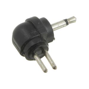 Переходник штекер питания J2.5 - на 2 pin, углом