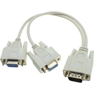 Переходник SVGA-2SVGA(G) гибкий провод 