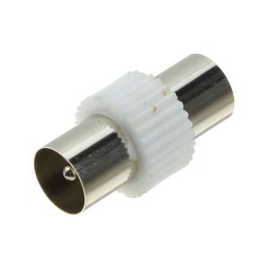 Переходник TV-TV, металл, пластик