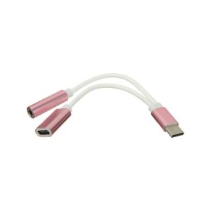 Переходник USB 3.1 Type C - Type C(G) и J3.5(G) гибкий