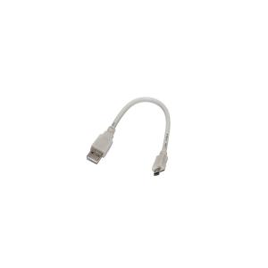 Переходник USB A-microUSB B 5PIN 0.25м пакет