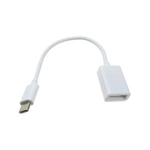 Переходник USB (G) - USB Type-C OTG 0.15м белый Rexany