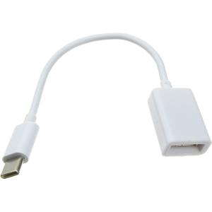 Переходник USB (G) - USB Type-C OTG 0.1м белый Rexany