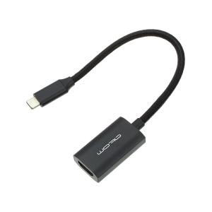 Переходник USB TYPE C 3.1-HDMI(G) Atom, гибкий 0,15м