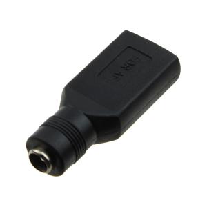 Переходник USB(G) -гнездо питания 5,5*2,1 прямой