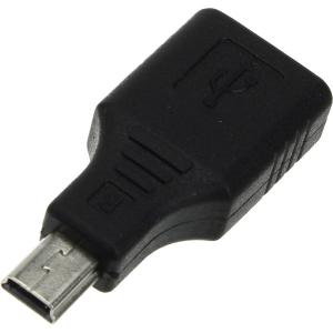 Переходник USB(G)-miniUSB 5PIN, черный