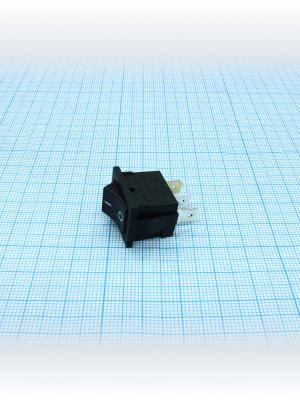 Переключатель 15*21мм (упаковка 2шт) SOKEN RK2-16 01 B/B "0-" 1гр 3pin ON-OFF черный (t=-20 +55С)[copy 61087]