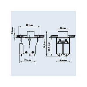 Переключатель движковый ПДМ2-1