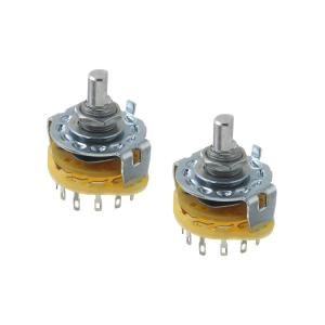 Переключатель галетный SR25-1-1-12 15-KQ (упаковка 2шт) на провод